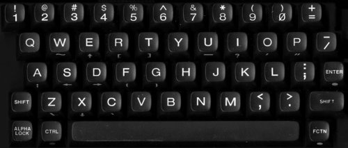 TI-99/4A keyboard